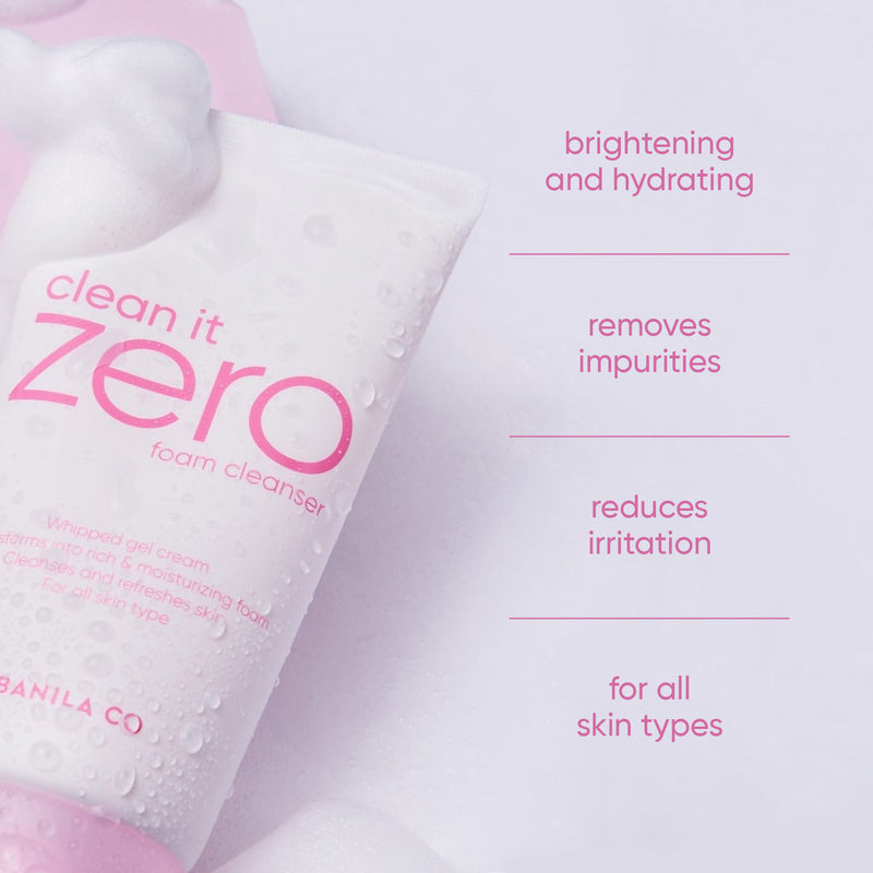 Clean It Zero Foam Cleanser